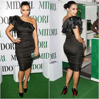 Kim Kardashian Wears Figure Flattering Style