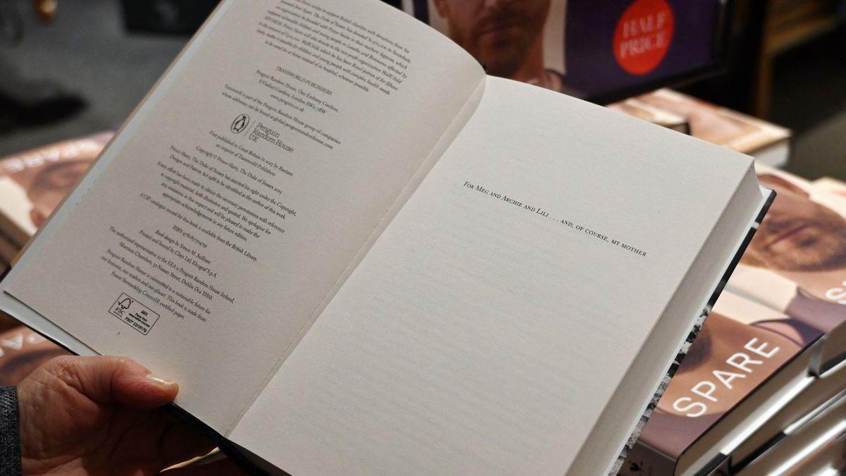 Photo of Prince Harry's 'Spare'