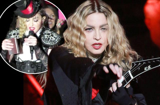 Madonna Rebel Heart Concert Problems