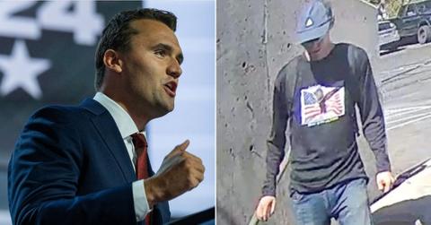 Picture of Charlie Kirk and his assassin