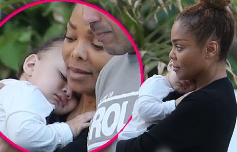 Janet Jackson Vacations With Baby Eissa Al Mana