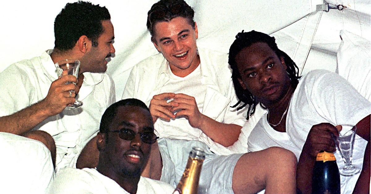 diddy hampton white party
