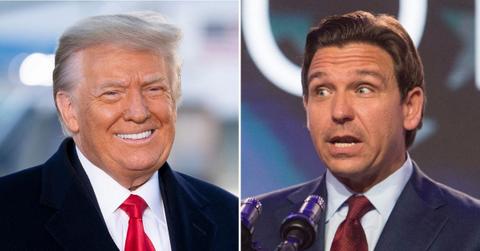 donald trump ron desantis onlyfans model campaign attack