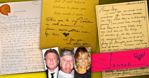 //farrah fawcett secret lover greg lott letters wide