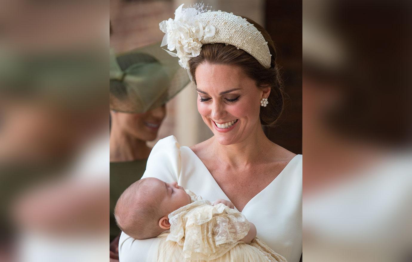 Kate Middleton Prince Louis Christening Royals