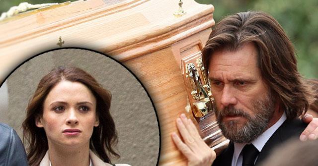 Jim Carrey Sued Wrongful Death Cathriona White Funeral