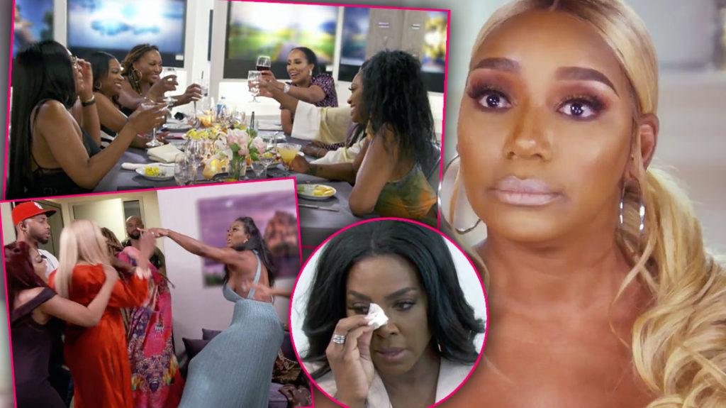 rhoa trailer fights tears drama nene leakes kenya moore porsha williams pp x