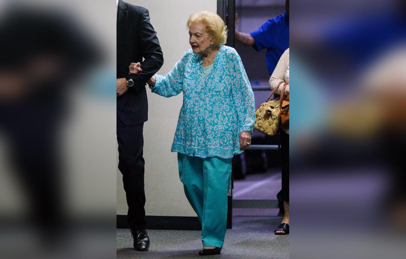 Frail Betty White Makes Rare Appearance