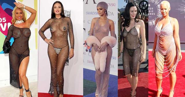 //Most Naked Dresses