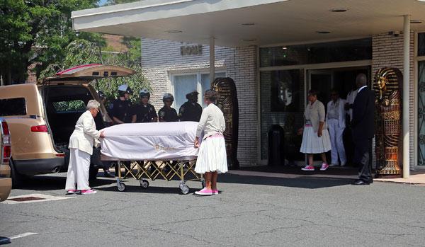 Bobbi Kristina Brown Funeral Casket