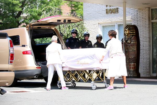 Bobbi Kristina Brown Funeral Casket