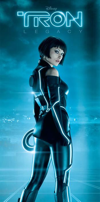 olivia wilde short hair tron