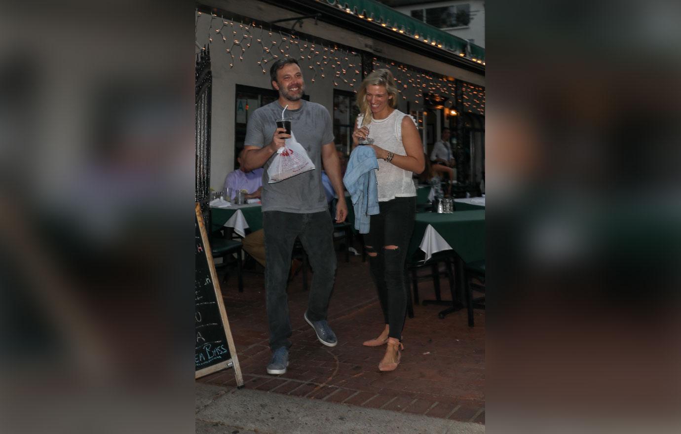 Ben Affleck Lindsay Shookus Dinner Date