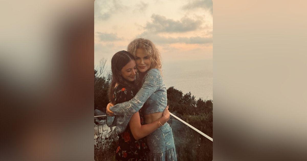 Photo of Sunday Rose and Nicole Kidman