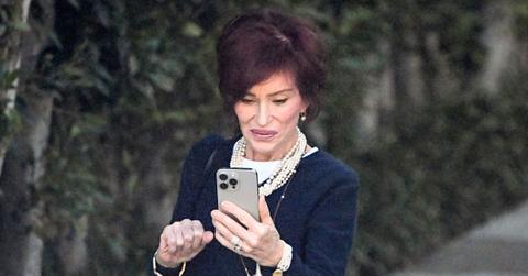 walking skeleton sharon osbourne close to death