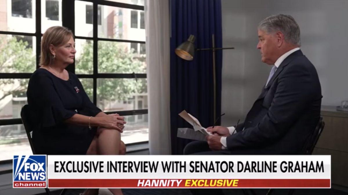 picture of Darline Graham Nordone and Sean Hannity