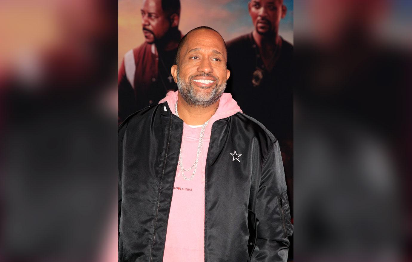 kenya barris served sisters lawsuit you people red carpet premiere eddie murphy