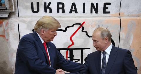 Photo of Donald Trump and Vladimir Putin