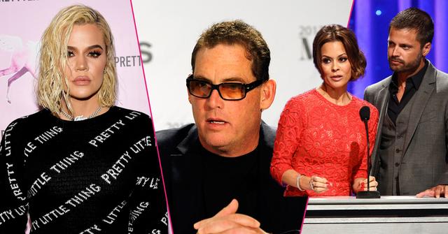 Left, Khloe Kardashian;Center, Mike Fleiss; Right, Brooke Burke-Charvet (L) and her husband, actor David Charvet