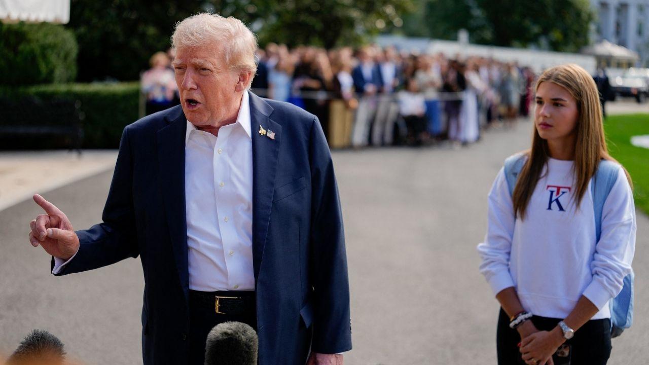 Image of According to Kai Trump, recovery is her main priority.
