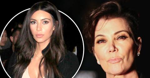 Kim Kardashian Birth Kris Jenner Cranky