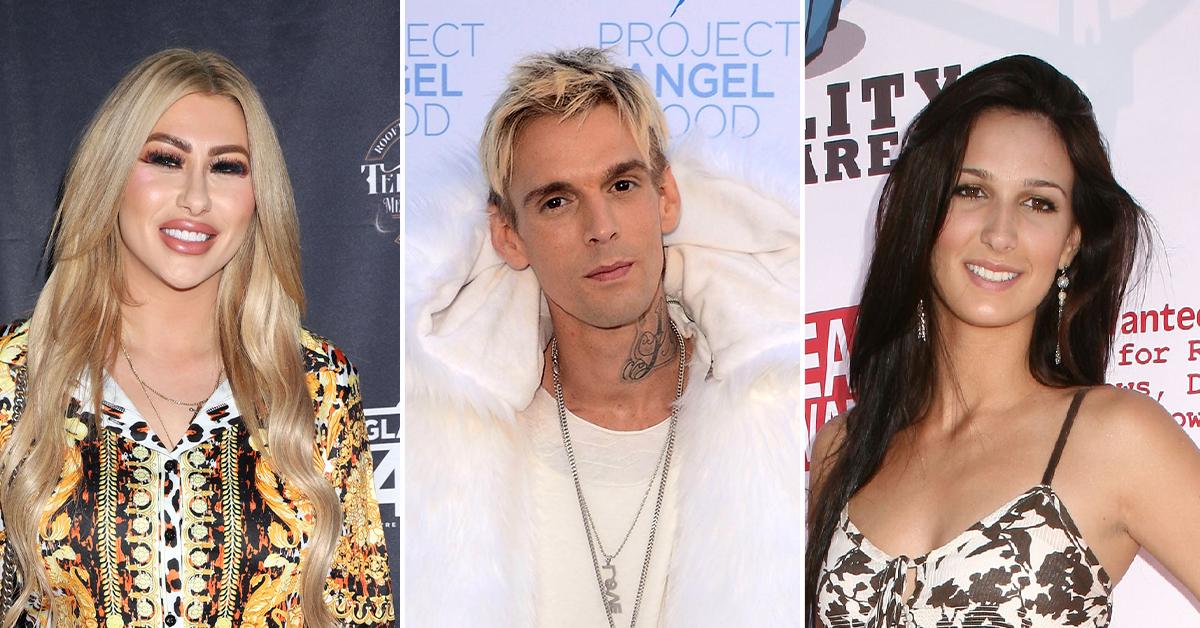 aaron carter fiancee melanie martin hires lawyer estate  son prince sister angel pp