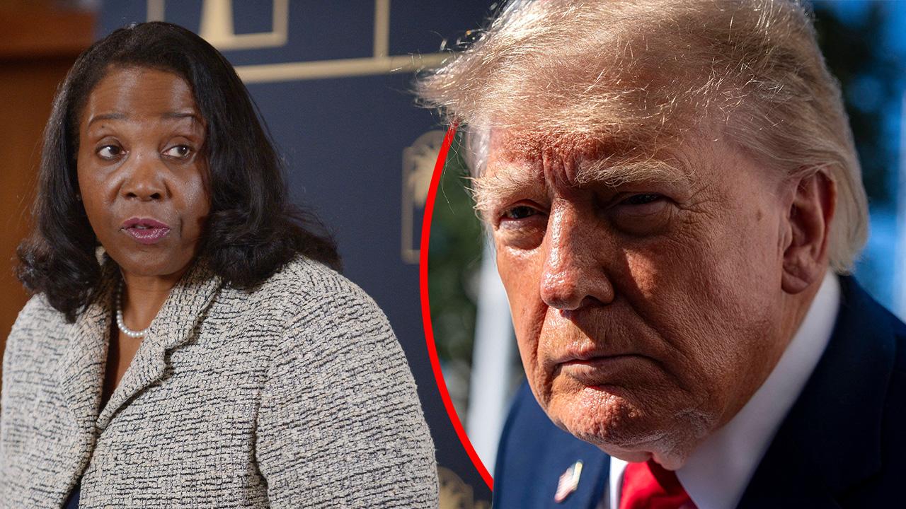 Lisa Cook and President Trump
