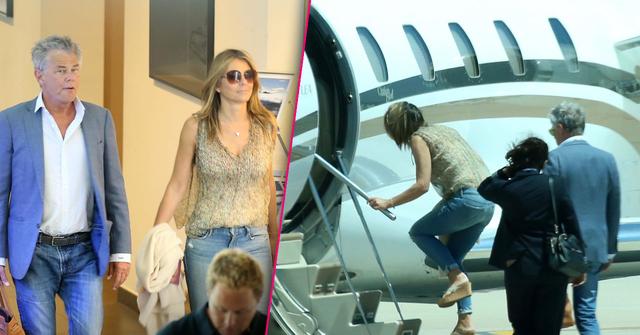 David foster new girlfriend dating Elizabeth Hurley pics