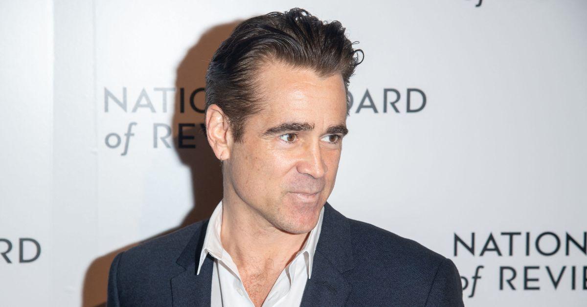 colin farrell tears up discussing son james life angelman syndrome