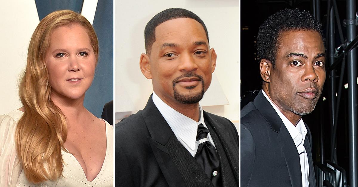 amy schumer slammed traumatized will smith slap chris rock oscars