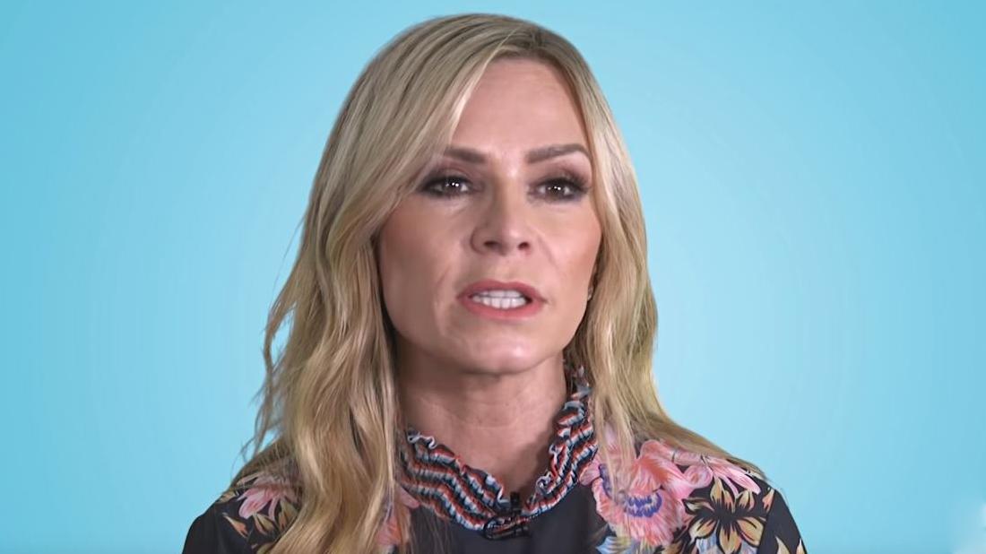 Tamra Judge Closeup Looking Angry