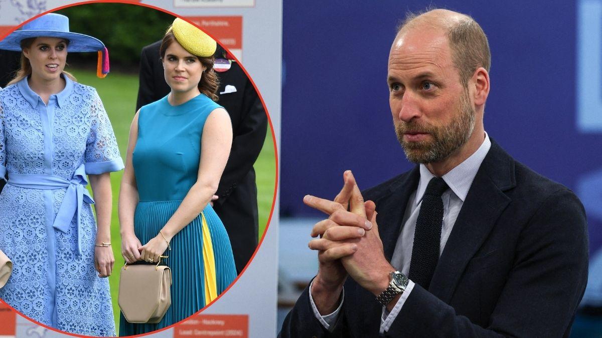 Photo of Prince William, Princess Beatrice and Princess Eugenie