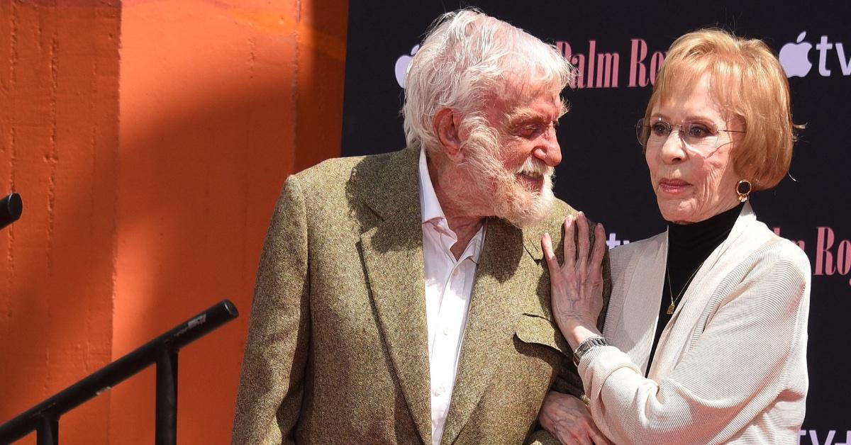 Dick Van Dyke and Carol Burnett at Hollywood handprint ceremony