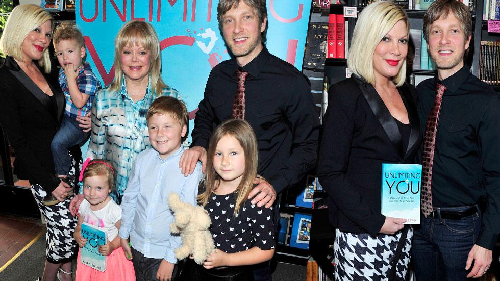 ori Spelling & Mother Candy Reunite At Brother Randy's Book Signing Party