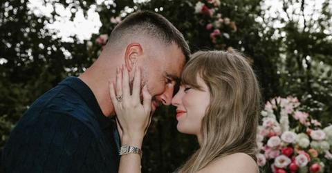 picture of Travis Kelce and taylor Swift