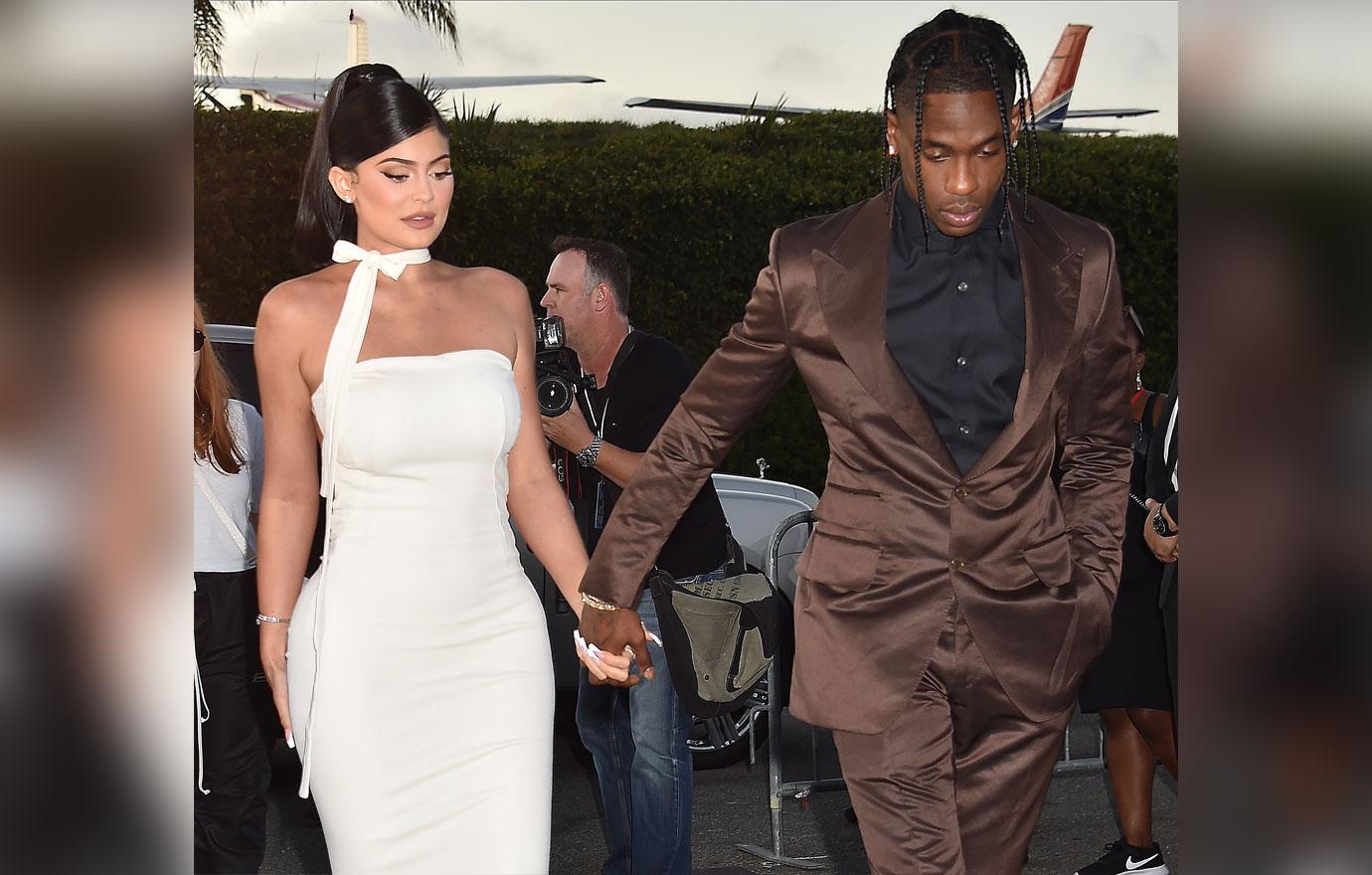 Kylie Jenner, Travis Scott & Stormi At ‘Look Mom I Can Fly’ Premiere