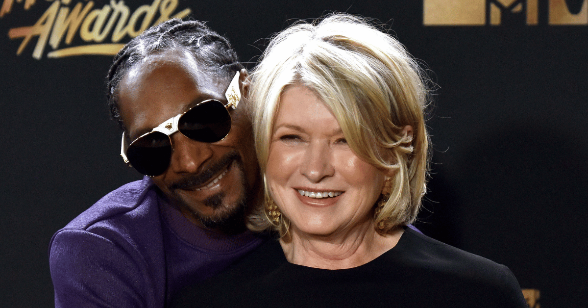 Photo of Martha Stewart and Snoop Dogg