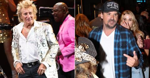 Photo of Rod Stewart and Sean