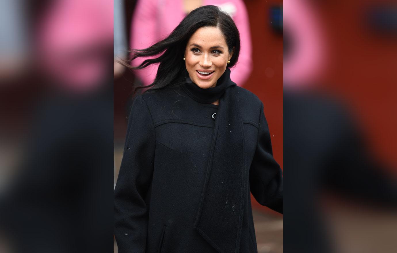 Meghan Markle Giggles After Teen Swears During Visit