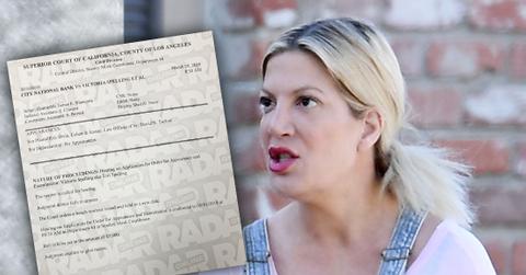 Judge Issues A Bench Warrant For Tori Spelling’s Arrest