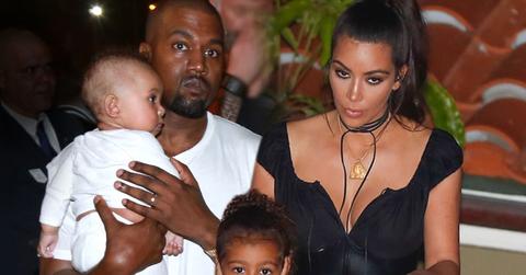 //Kim Kardashian Kanye West Divorce Baby Three
