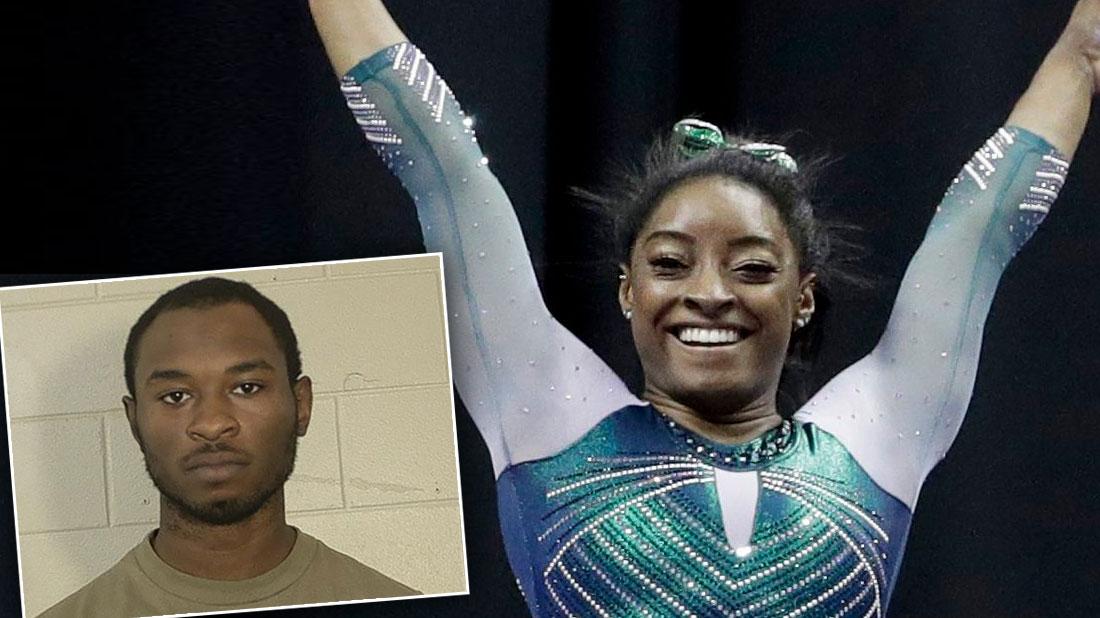 Olympic Gymnast Simone Biles Competes After Brother’s Arrest