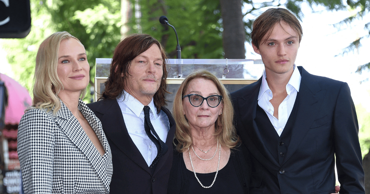 Photo of Diane Kruger, Norman Reedus and Mingus Reedus