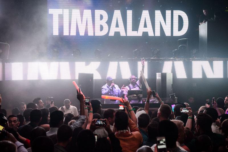 //Timbaland Performs at TAO