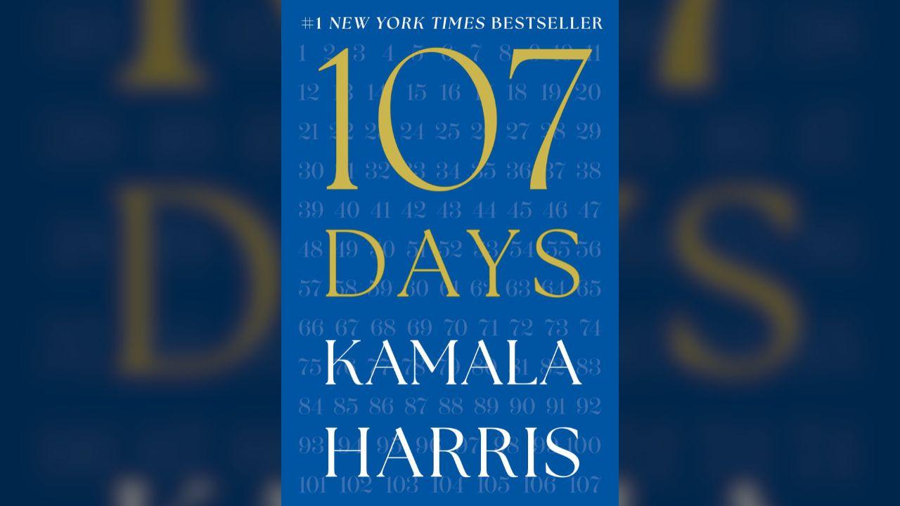 A photo of the book cover for '107 Days'