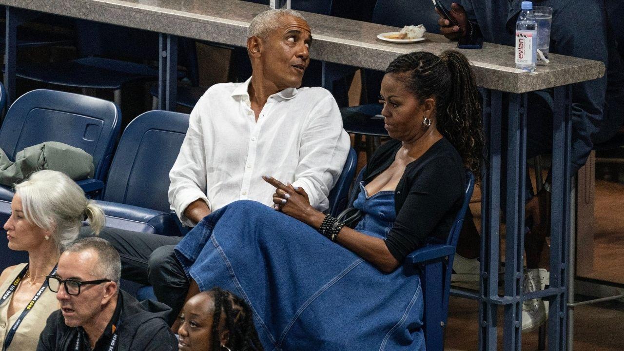 Photo of Barack and Michelle Obama
