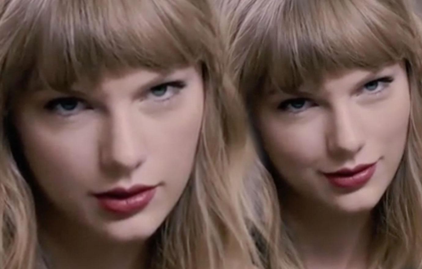 Taylor Swift Flashes Creepy Smirk In UPS Advert