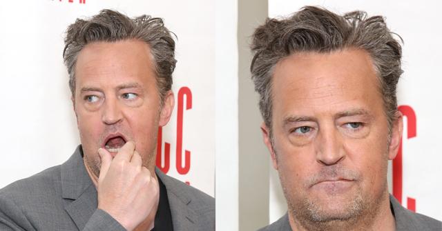 Matthew Perry Looks Rough Misses Mini Friends Re-Union
