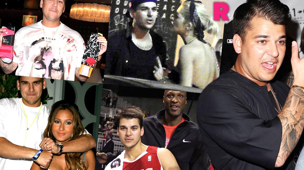 //rob kardashian secrets scandals pics PP