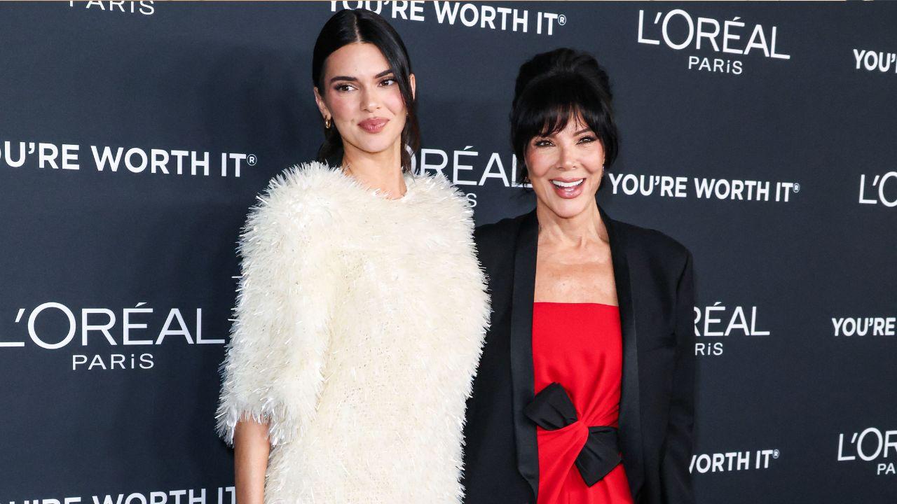Photo of Kris and Kendall Jenner